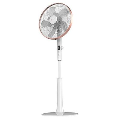Cecotec Staande Ventilator EnergySilence 1030 SmartExtreme. 60 W, 10 bladen 40 cm diameter, oscillerend, 24 snelheden, instelbaar 112-135 cm, koperen motor, 15 uur timer, afstandsbediening, wit