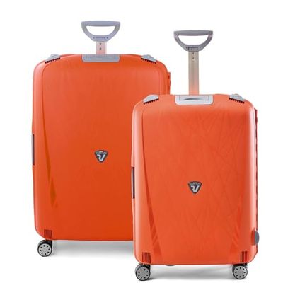 RONCATO Set van 2 trolley G + M Light Papaia uniseks volwassenen, Papaia, MEDIANO + GRANDE, koffer