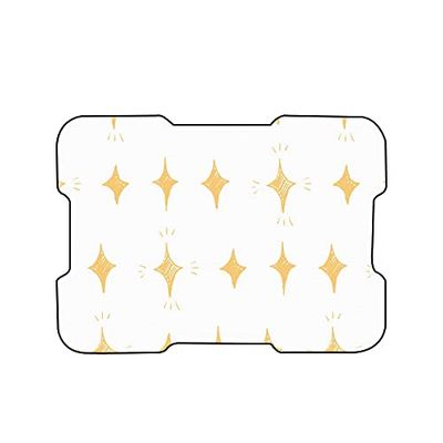 Bonamaison, Tappetino per mouse con stampa digitale, antiscivolo, per ufficio e casa, dimensioni: 22 x 18 cm