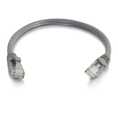 C2G 83373 Câble de raccordement sans accroc Cat6 550 MHz 15 m Gris