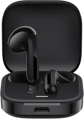 Xiaomi Redmi Buds 6 Active Wireles | Cuffie Bluetooth da 5,4 pollici | Batteria a lunga durata di 30 ore | cancellazione del rumore per le chiamate | 5 modalità di sintonizzazione | IPX4 | Colore nero