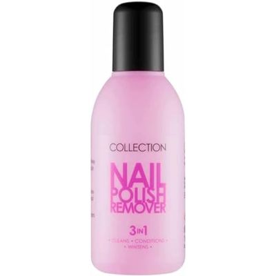 Collection Cosmetics 3-in-1 Nail Polish Remover, Cleans, Conditions and Whitens, 150ml