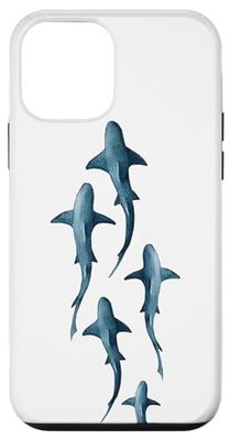 Carcasa para iPhone 12 mini Tiburón - funda linda para teléfono amante de los tiburones