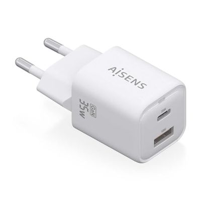 Aisens Chargeur Mural ASCH-35W2P024-W Blanc 35 W (1 unité)
