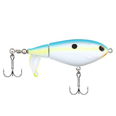 Berkley Choppo Topwater Fishing Lure - Esca propulsiva facile da usare per Bass e pesci predatori, crea il massimo disturbo e rumore in superficie - 7,5 cm/Sexy Back