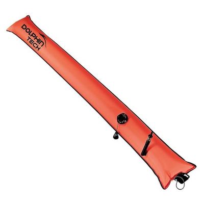IST/DOLPHIN Boya señalización, Quick y válvula automática Accesorios Chaleco Salvavidas, Adultos Unisex, Rojo (Rojo), Talla Única