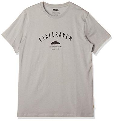 FJALLRAVEN Heren Trekking Equipment T-Shirt, Haai Grijs, XS