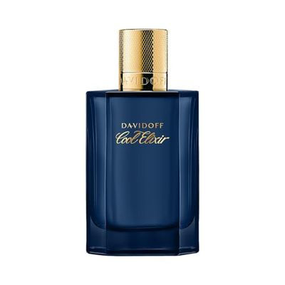 DAVIDOFF Cool Elixir - Parfum Intense for Him - Woody Fragrance with Notes of Rose Oxide, Lavandin and Oud Accord - High Longevity - 100ml