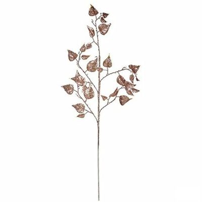Krist+ Branche Paillettes Champagne Plastique 42 x 73 x 3,5 cm (12 unités)