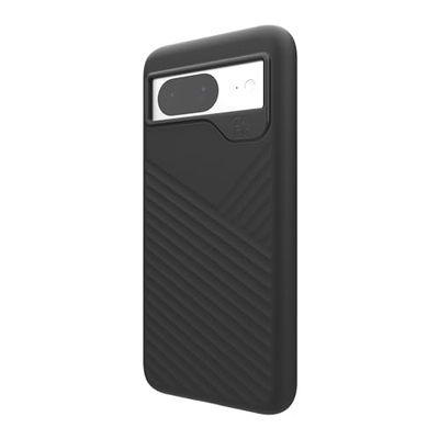 ZAGG Denali Google Pixel 8 hoes - Ultra-duurzaam met grafeen versterking, 16 voet valbestendigheid, dubbellaags pantser, 100% gerecyclede inhoud, compatibel met draadloos opladen, zwart