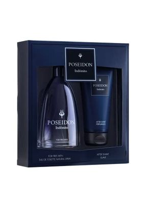 Poseidon Men's Beauty Set Indomite Edition – Eau de Toilette, After Shave