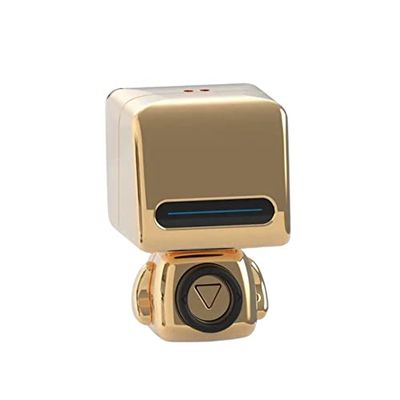 Mob - Astro Speaker - Petit Speaker Portable - Haut Parleur Puissant - Design Fun et Original - Or