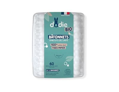 Dodie stokjes voor baby's, biologisch, 60 stuks