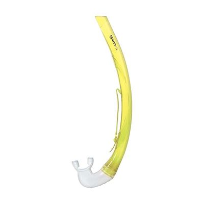 Mares Tubo Niños Aquazone Mini Rudder, Tubo de Snorkel Niños, Unisex, Amarillo