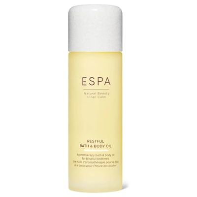 ESPA | Restful Bath & Body Oil | 100ml | Lavender, Clary Sage & Eucalyptus