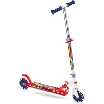 Mondo Toys - Alu Scooter CARS - Scooter infantil de alumínio de 2 rodas - Guiador ajustável - 18100
