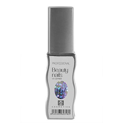 MH Cosmetics Gel Polish Smalto Semipermanente 157 Trucioli Blu 1pz 10ml