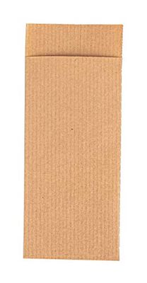 Rayher 67245521 Paper Mini Bag, Kraft 5.3 x 11.5 cm, SB-Btl. Pack of 50, Brown, 5,3 x 11,5cm