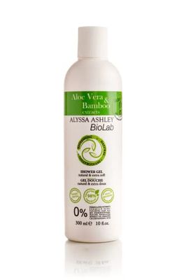 Alyssa Ashley Biolab Aloe Vera/Bamboo Shower Gel, 300 Ml