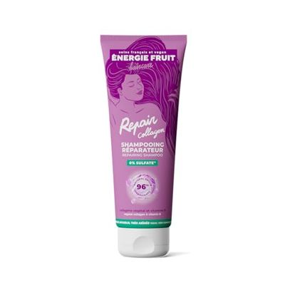 ENERGIE FRUIT | Shampoing Réparateur Collagen Repair | Cheveux très abîmés | Collagène végétal | 250 ml