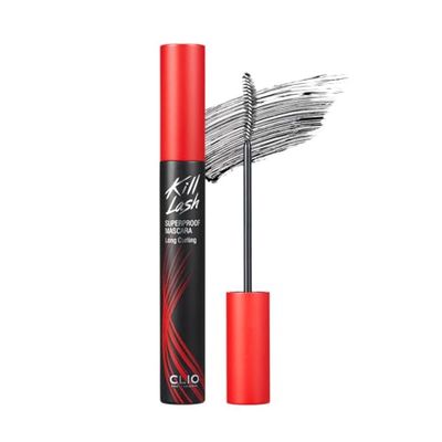 Clio Kill Lash Superproof Mascara - Long Curling for Longer Lashes - Long-Lasting, Waterproof, Smudgeproof
