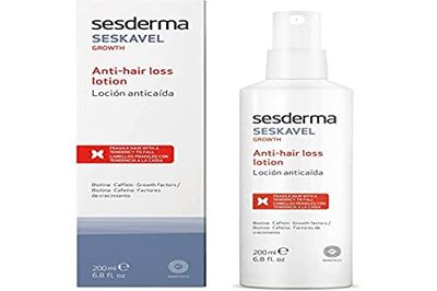 Sesderma Seskavel Growth Lotion Capillaire Anti-Chute – Traitement Intensif pour Activer la Croissance des Cheveux et Renforcer les Cheveux Fragiles – 200 ml