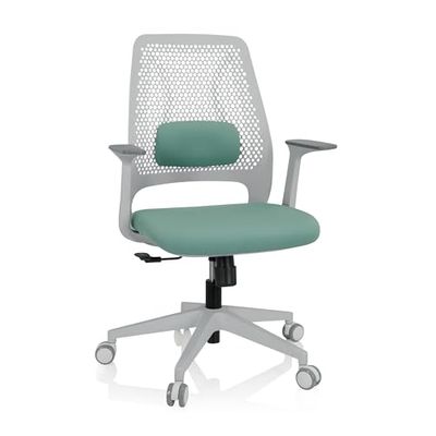 hjh OFFICE Thuisgebruik bureaustoel PARFERIO W Stof Mint