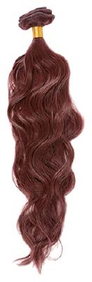 BIFULL Extension 50 cm bouclée modèle 33 châtain Clair cuivre, Noir, Estandar