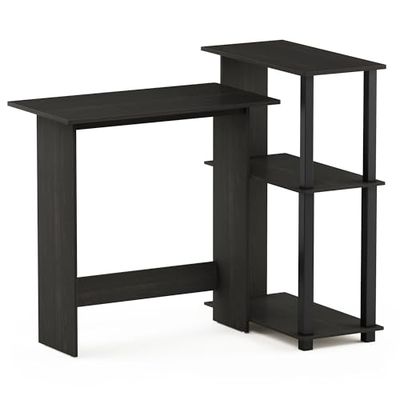 Furinno Bureaux d'Ordinateur, Bois, Expresso/Noir, Taille Unique, One Size