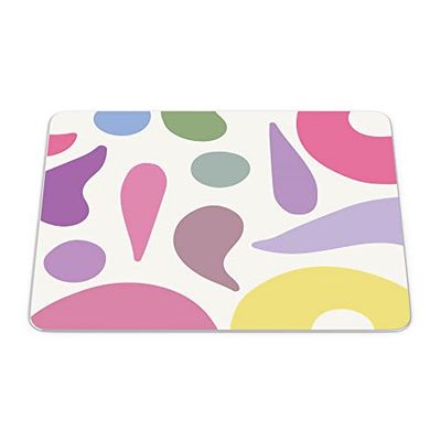 Bonamaison, Rectangle Pop Art Digital Printed Mouse Pad, Non-Slip Base, for Office and Home, Size: 22 x 18 cm