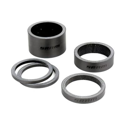 AM HS SPACER GLOSS BLK LOGO KIT SRAM