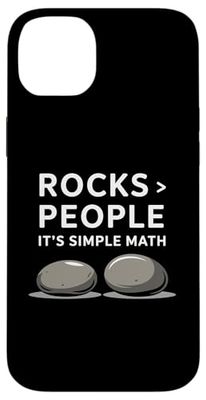 Rock Collecting Funny Geologist and Mineral Collector Case for iPhone 14 Plus