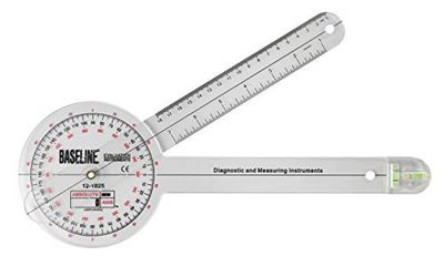 Baseline 12–1025 Absolute + Axis Goniomètre, 360 degrés, 30,5 cm
