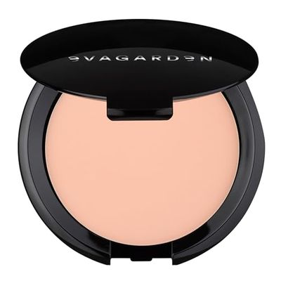 EVAGARDEN Luxury Compact Powder - Soft and Luxurious Texture Melts on Your Skin for Smooth Finish - Long-Lasting Flawless Appearance - Helps Minimize Small Wrinkles - 884 Soft Pink - 0.35 oz