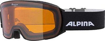 ALPINA NAKISKA OTG-skibril met 100% uv-bescherming voor volwassenen, anti-condens, extreem robuuste en onbreekbaar, eenheidsmaat