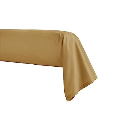 ESSIX Funda de Almohada de percal de algodón, Primero, Sahara, 43 x 190 cm, Color Rojo