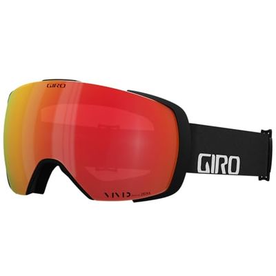 Giro Girrj Contact Sneeuwbril - Zwart Wordmark - Vivid Ember & Vivid Infrarood Lenzen, Large F