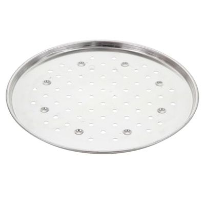 Gobel 127120 Moule/Plaque à Pizza Rond Perforée Fer Blanc Ø 30 cm