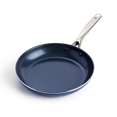 Blue Diamond Padella Antiaderente in Alluminio, Adatta a Tutti i Tipi di Fornelli, Induzione, Forno e Lavastoviglie, 24 cm, Blu