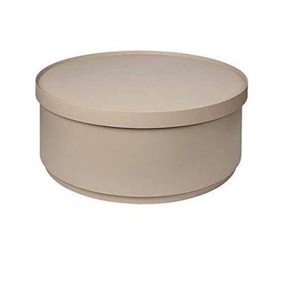 broste Copenhagen Bijzettafel, beige, 75 x 33,5 cm