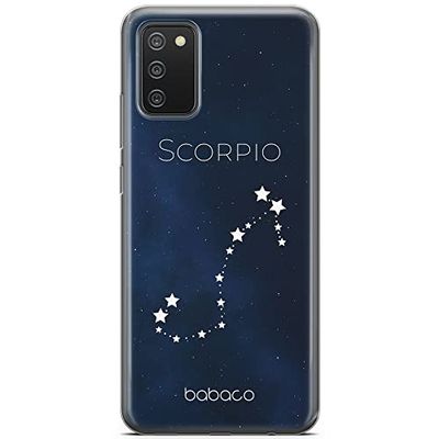 ERT GROUP etui na telefon Samsung A02S, case oryginalny i oficjalnie licencjonowany przez Babaco, wzór Zodiac Constellation 008, optymalnie dopasowane, plecki z TPU