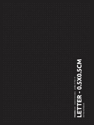 FIMAROS Minimalist Modern Dotted Notebook/Journal (Hardcover)- Dot Grid (0.5x0.5cm) - 200 Pages: Dot-Graph ND01LT-01H-200