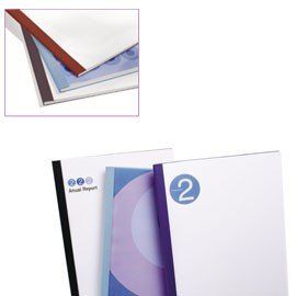 GBC IB373619 100 st. Termobindematerial A4, 1,5 mm, husdjur), vit