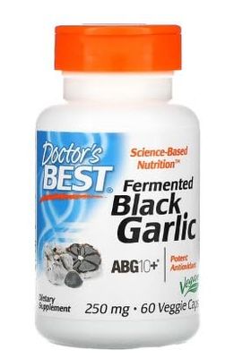 Doctor's Best Ail Noir Fermenté - 60 Gélules Végétales | Soutien pour la Santé Cardiovasculaire