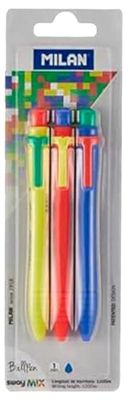 Sway Mix-balpen, 3 stuks, blauw