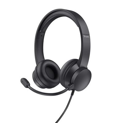 Trust Hoofdtelefoon HS-150, zwart