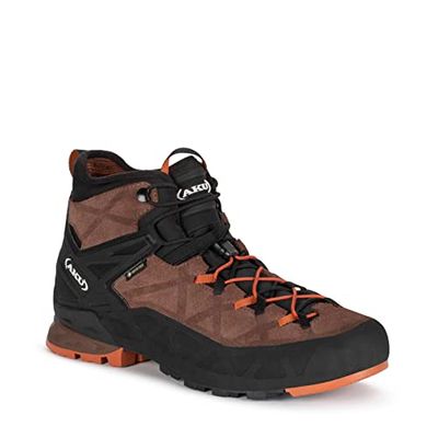 AKU Rock Dfs Mid GTX Bottes de randonnée Homme, Marron/Rust, 39.5