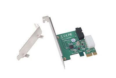 SilverStone SST-EC03S-P - PCI-E Uitbreidingskaart Met USB 3.0, 5V 4-Pins Molex Stroomaansluiting, 20-Pins Connector en 3.5" Frontpaneel Met 2 Poorten, Zilver