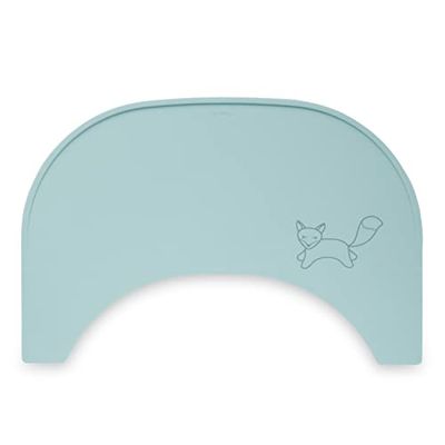 Hauck Tovaglietta Bambini Tray Mat - Tovaglietta Silicone 100% Uso Alimentare per Seggiolone e Tavolo - Resiste fino a 220°, Facile da Lavare - Menta