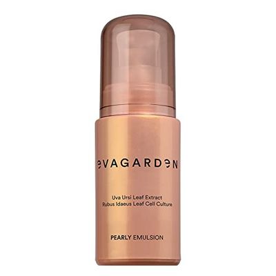 EVAGARDEN Pearly Emulsion - Ultra-Soft, Smooth and Easy to Apply Texture - Enhances Light Points of Face and Body - Gives Elasticity and Firmness to Your Skin - 1.01 oz Liquid Highlighter